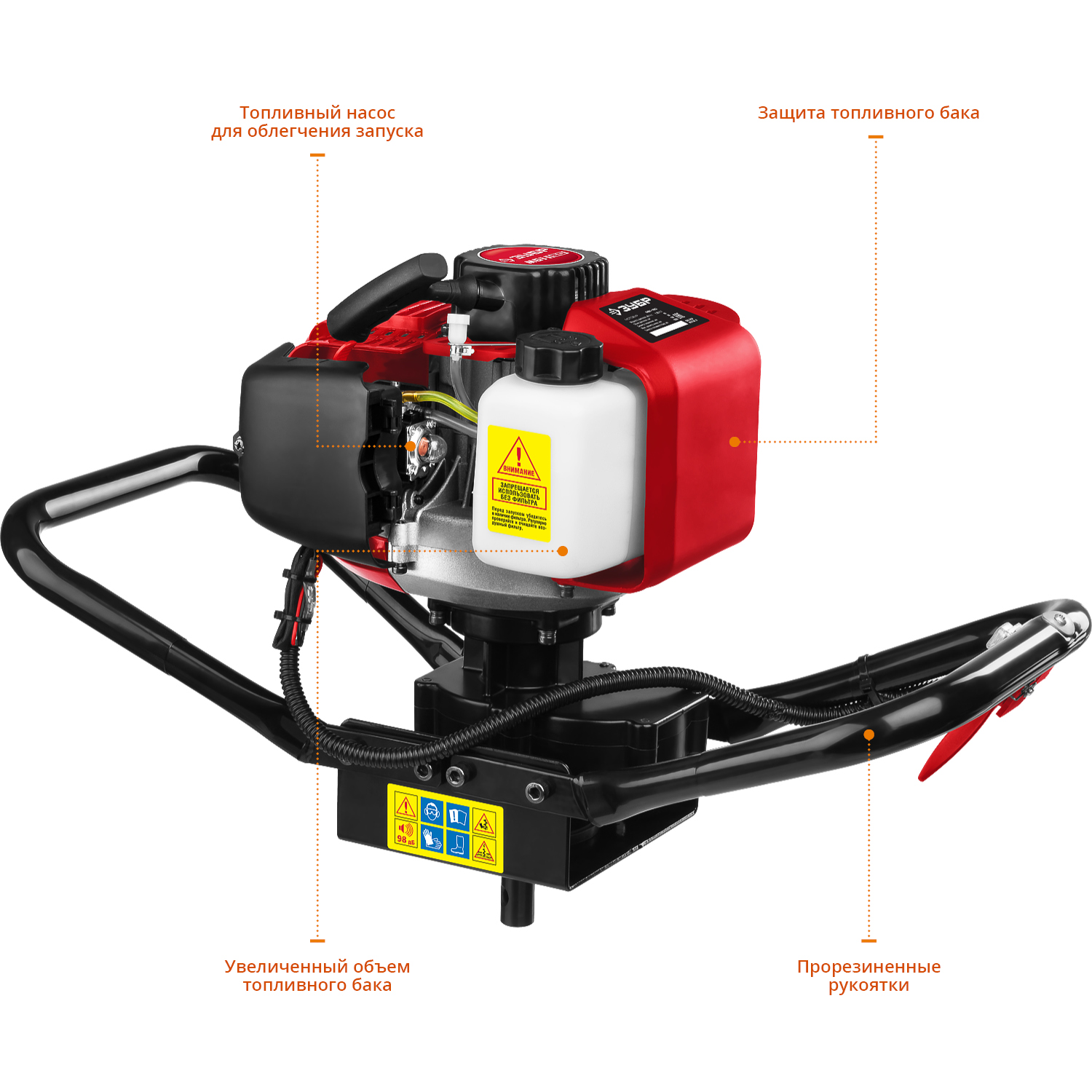 Мотобур (бензобур) МБ1-150