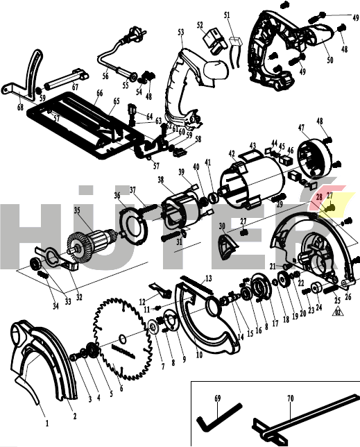 ДП-1851600 Вихрь YHV 72/11/1